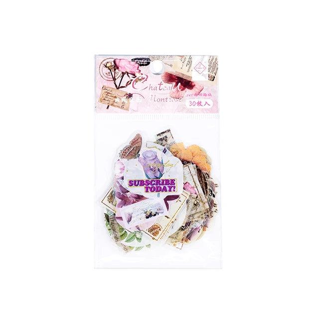 Pet Flower Sticker - Journal Carnival
