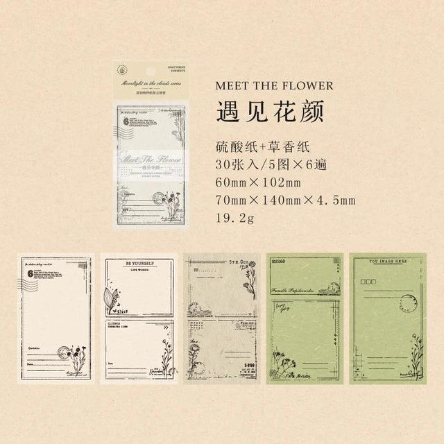 Moonlight in the lands series Memo Pad - Journal Carnival