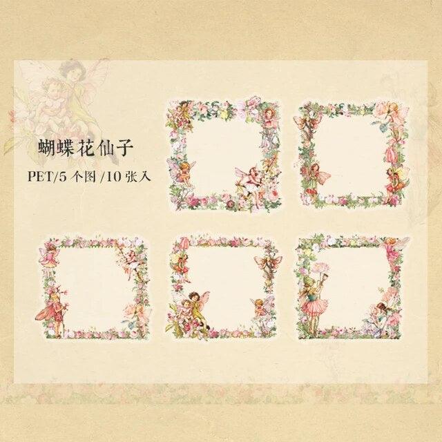 Fairy Frame theme Pet Stickers - Journal Carnival