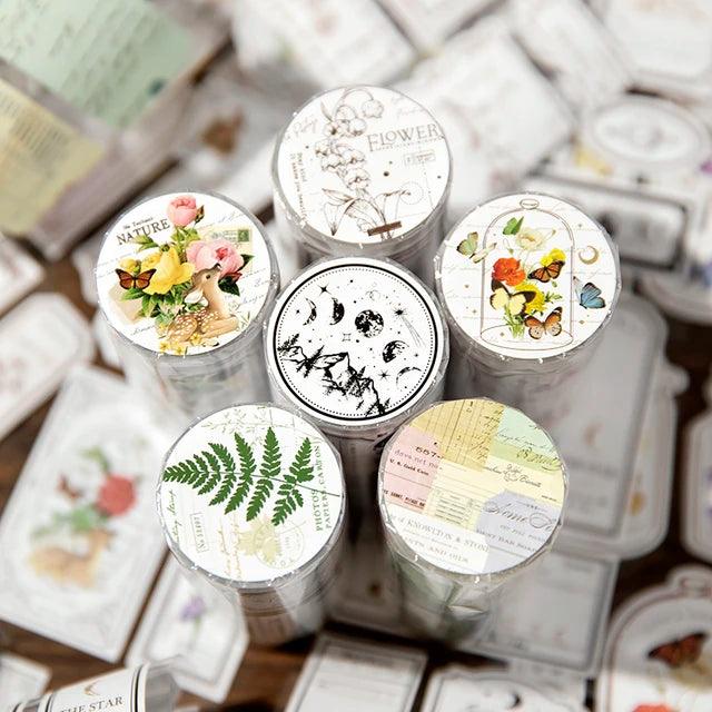 Natural Ticket Series Pet Tape - Journal Carnival