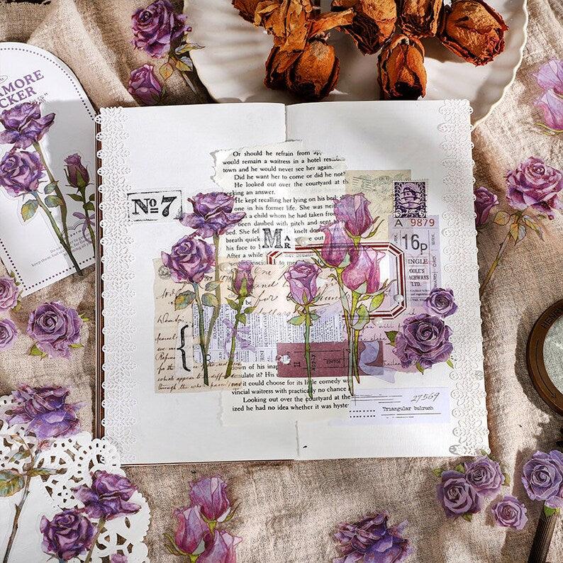 Fresh Flowers Pet Sticker - Journal Carnival