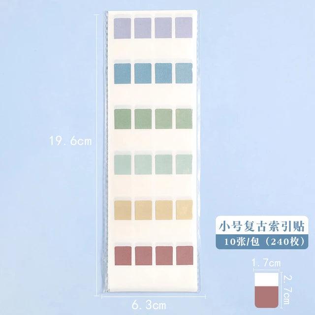 Macaron Color Sticky Notes - Journal Carnival