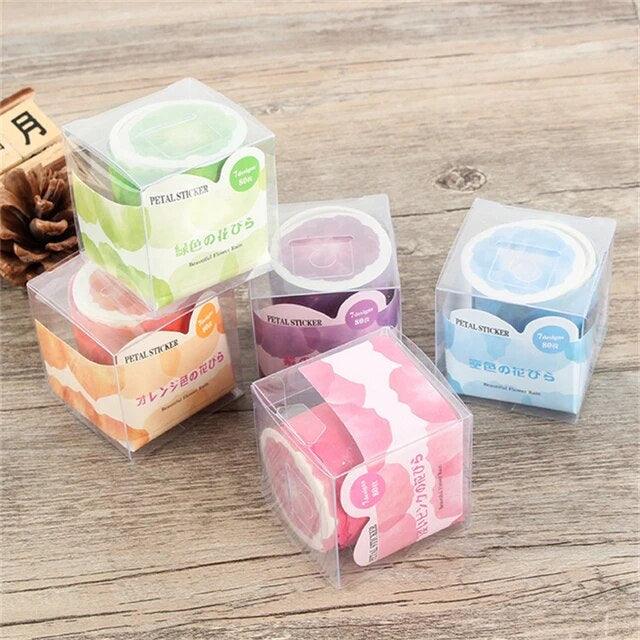 Flower Petal Series Washi Tape - Journal Carnival