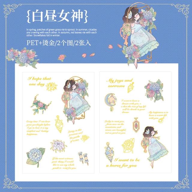 Forest Fairy Series Stickers - Journal Carnival