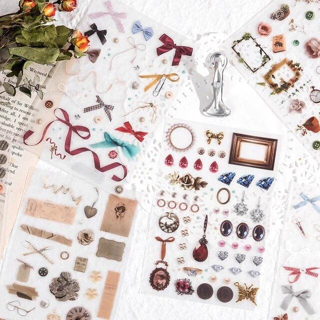 Rub On Stickers - Journal Carnival