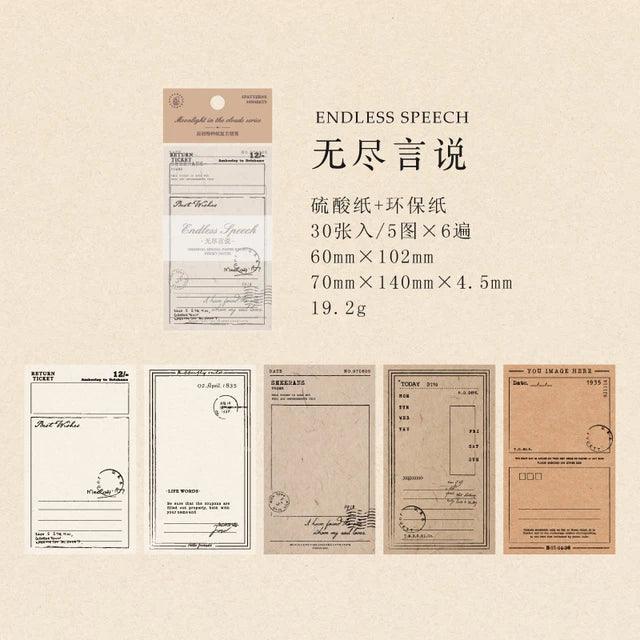 Moonlight in the lands series Memo Pad - Journal Carnival