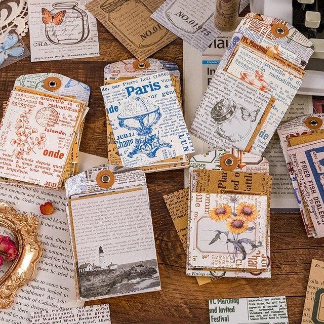 Letterhead Impression Series Labels Sticker - Journal Carnival