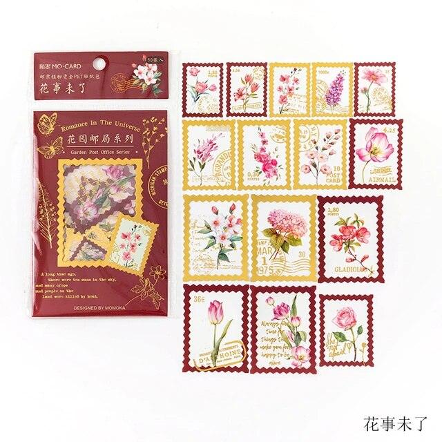 Stamp Frame Pet Sticker - Journal Carnival