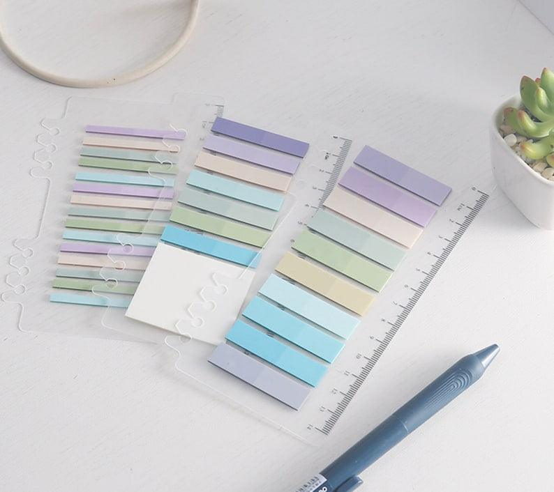 Mild Color Index Sticky Notes - Journal Carnival