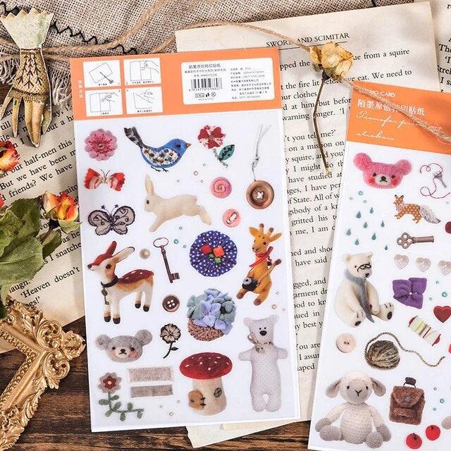 Rub On Stickers - Journal Carnival