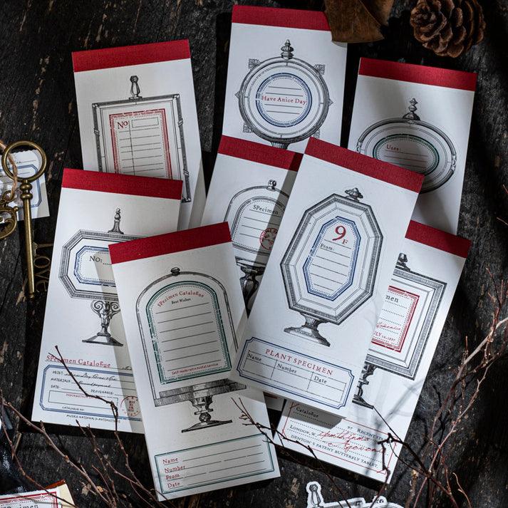 Specimen pamphlet series memo note paper - Journal Carnival