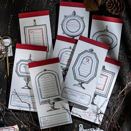 Specimen pamphlet series memo note paper
