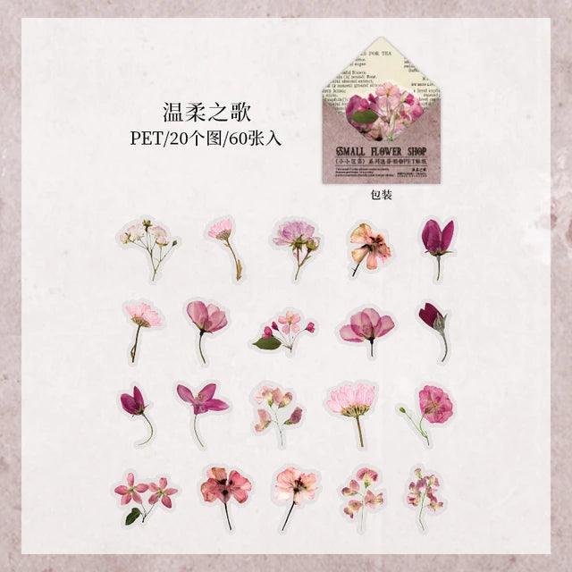 Small Flower Shop Series Pet Sticker - Journal Carnival