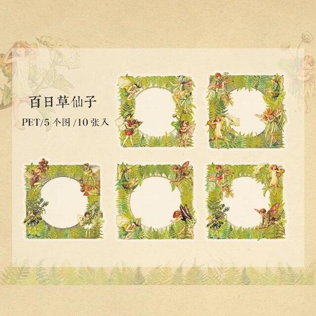 Fairy Frame theme Pet Stickers - Journal Carnival