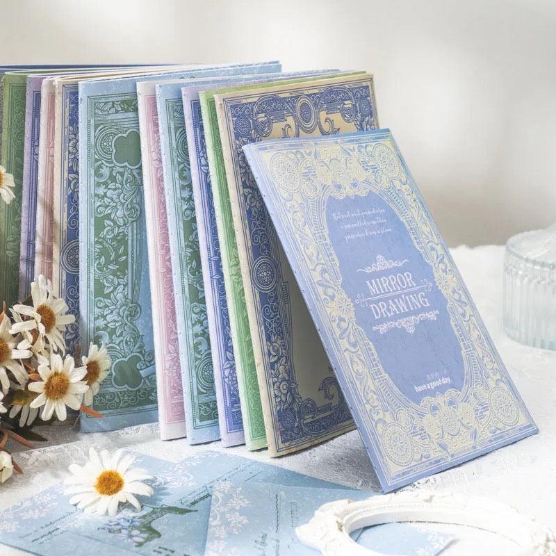 Mirror Frame Lace Note Book - Journal Carnival