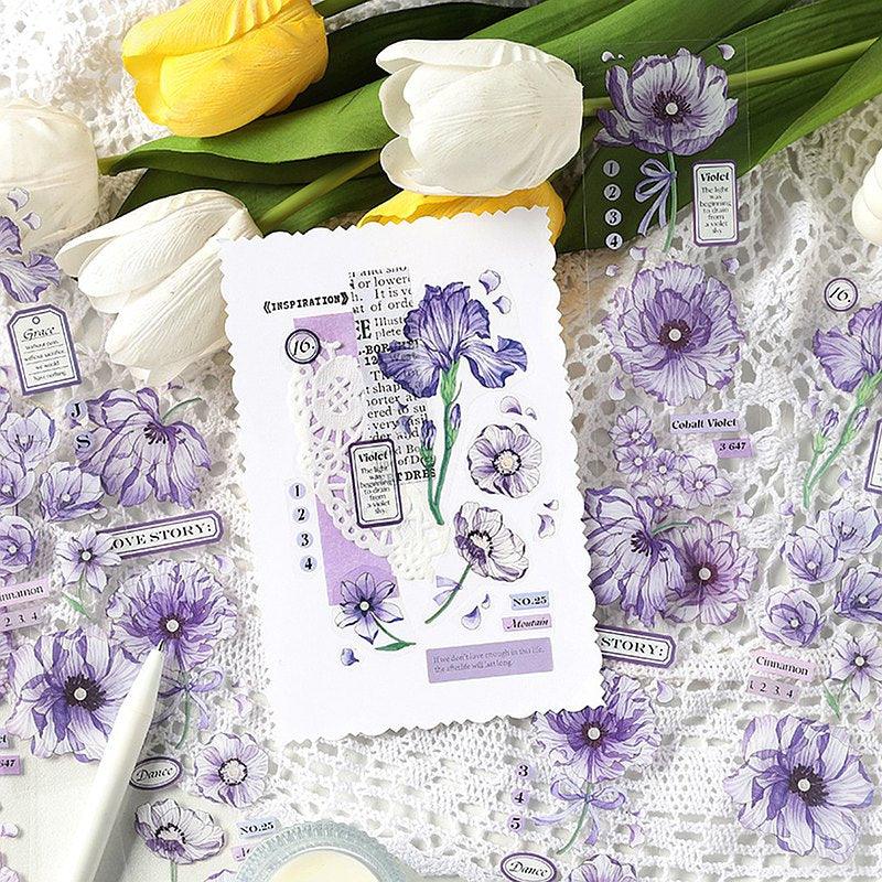 Creative Pet Flower Stickers - Journal Carnival