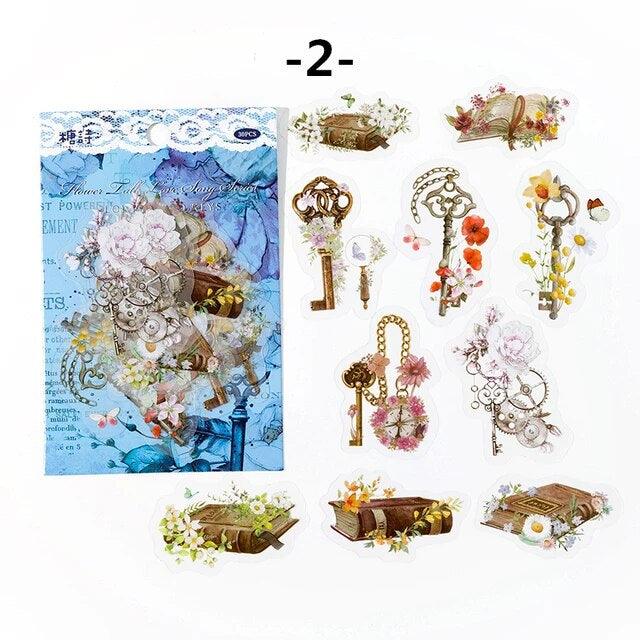 European Vintage Creative Pet Stickers - Journal Carnival