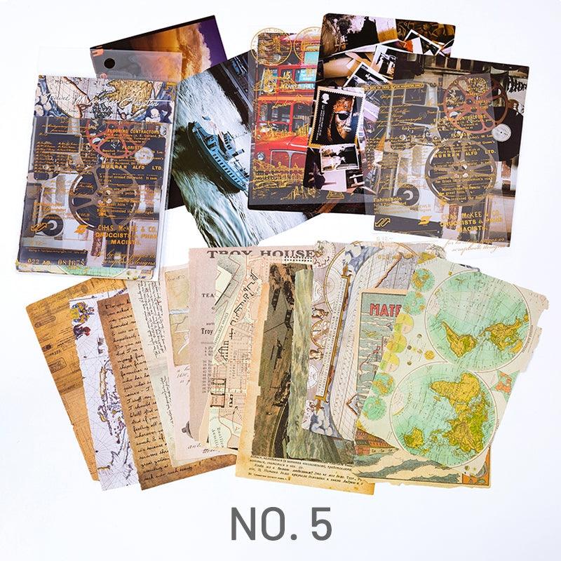Vintage Scrapbook Papers - Journal Carnival