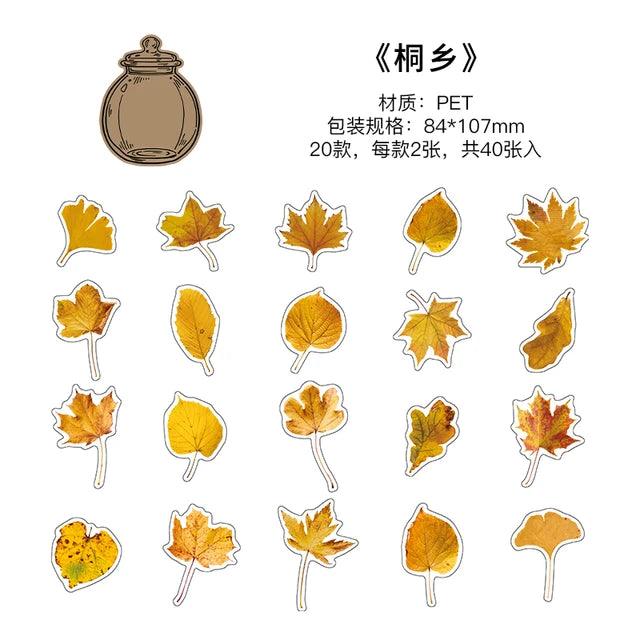 Natural Floral Pet Sticker - Journal Carnival