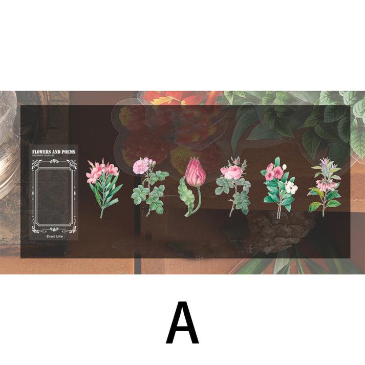 Flower Pet Stickers - Journal Carnival