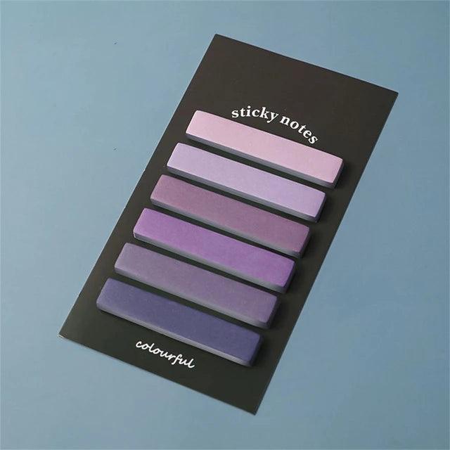 Gradient Sticky Notes Gradient Colour Sticky Notes