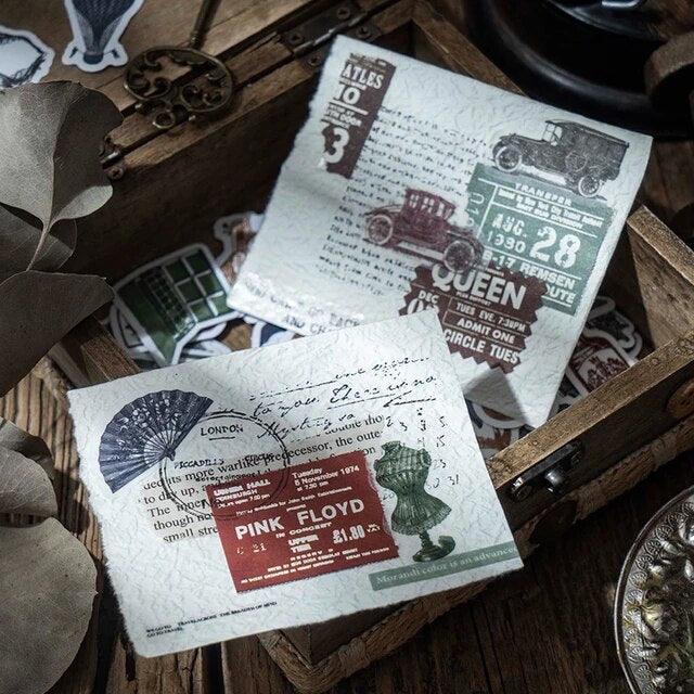 Vintage Classic Retro Sticker - Journal Carnival
