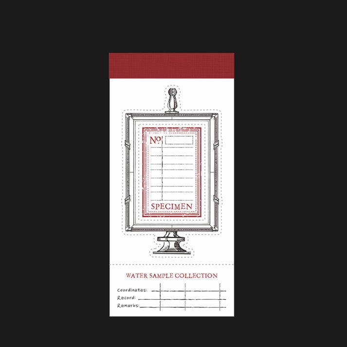 Specimen pamphlet series memo note paper - Journal Carnival