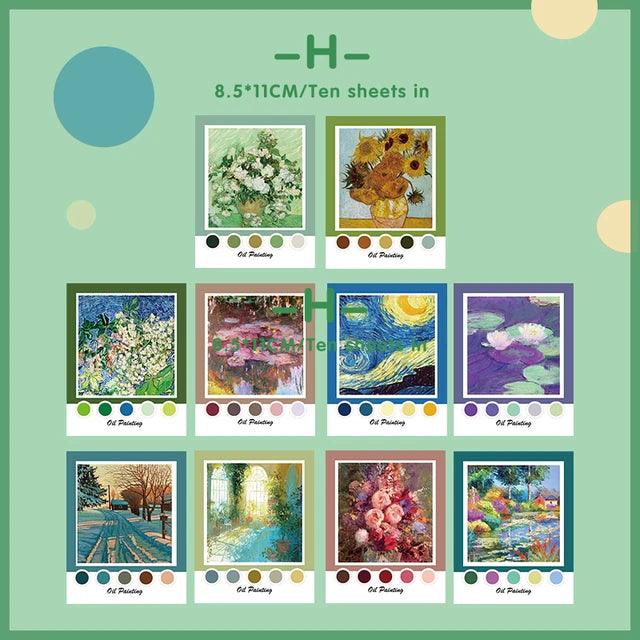 Multi-color Dot Pocket Sticker - Journal Carnival
