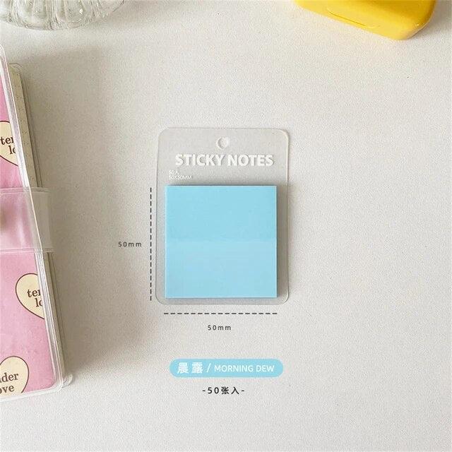 Translucent Sticky Notes - Journal Carnival