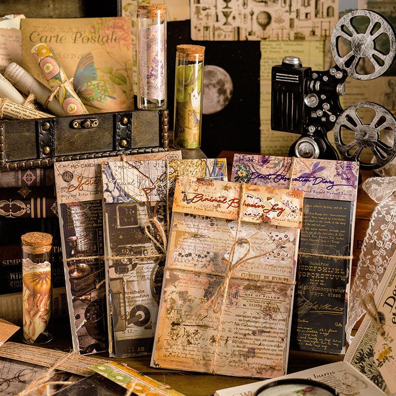 Vintage Scrapbook Papers - Journal Carnival