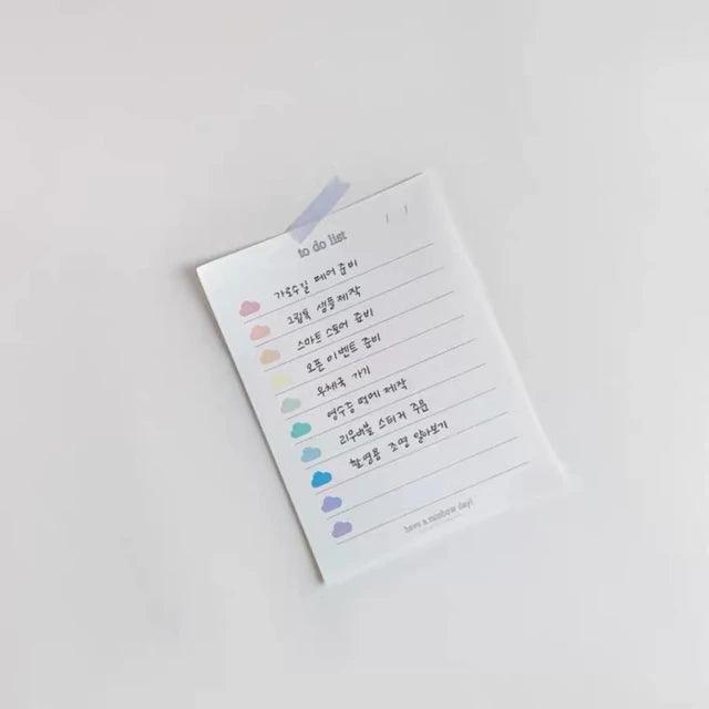 To do list NotePad - Journal Carnival