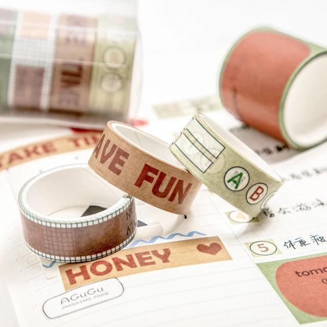 Washi Tape Set - Journal Carnival