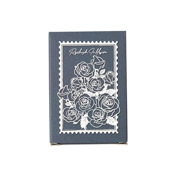 Rose style Wooden Stamp