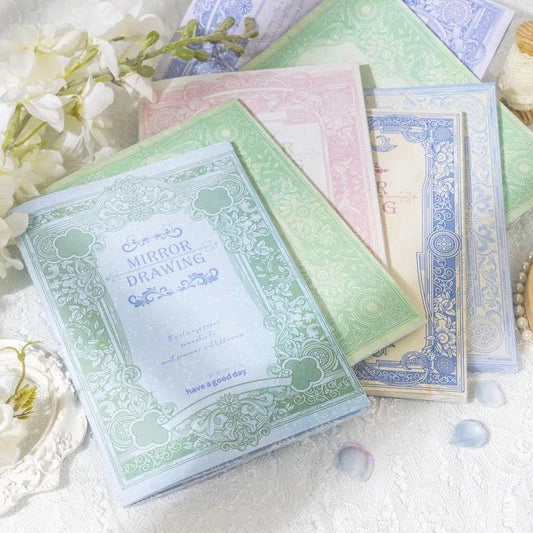 Mirror Frame Lace Note Book