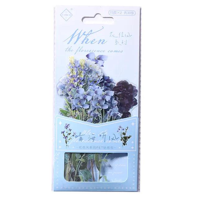 Pet flower Stickers - Journal Carnival