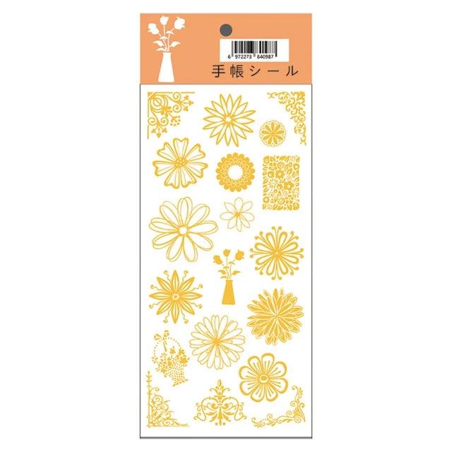 Creative Letter Postmark Stickers - Journal Carnival