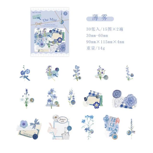 Delicate time Series Pet Stickers - Journal Carnival