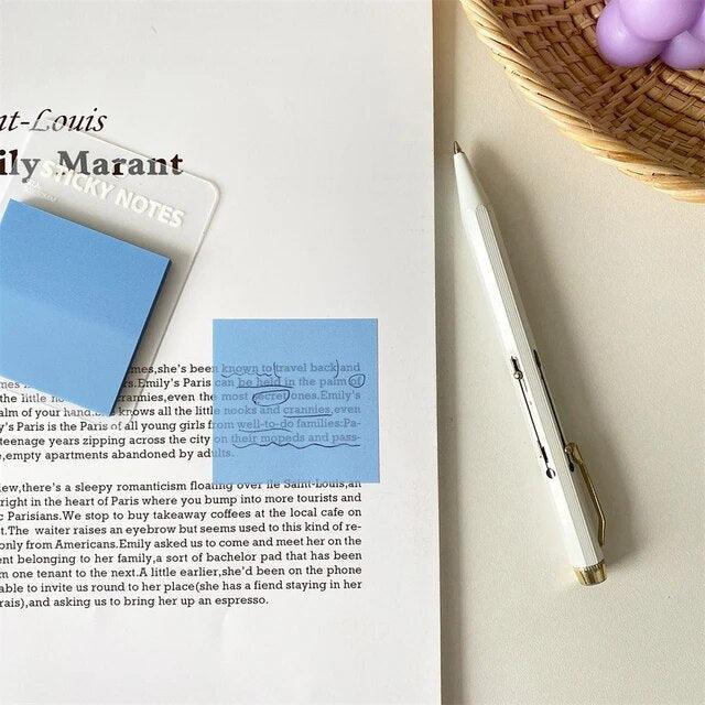Translucent Sticky Notes - Journal Carnival