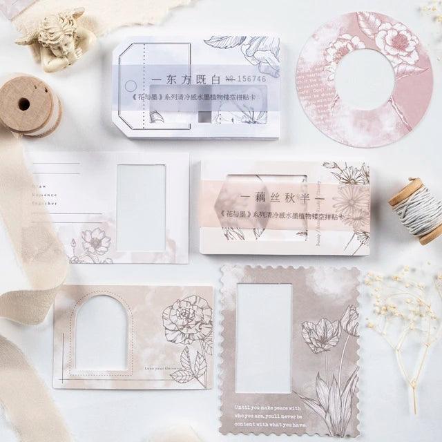 Hallow Frame Scrapbooking Paper - Journal Carnival
