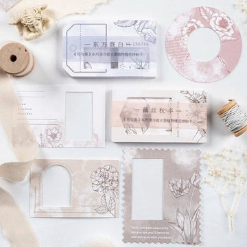 Hallow Frame Scrapbooking Paper - Journal Carnival
