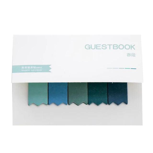 Gradient Adhesive Scrapbooking Paper Sticky Notes - Journal Carnival