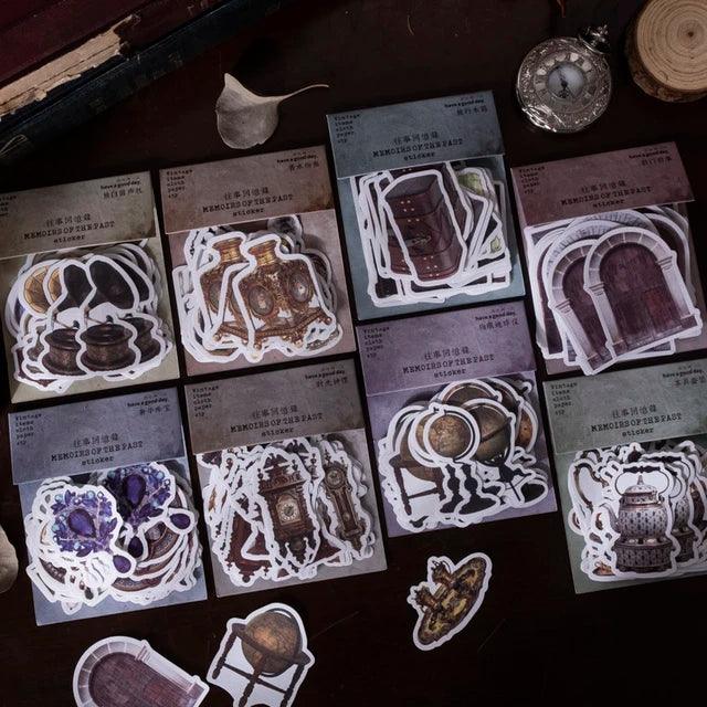 Memories of the past Series Stationery Stickers - Journal Carnival