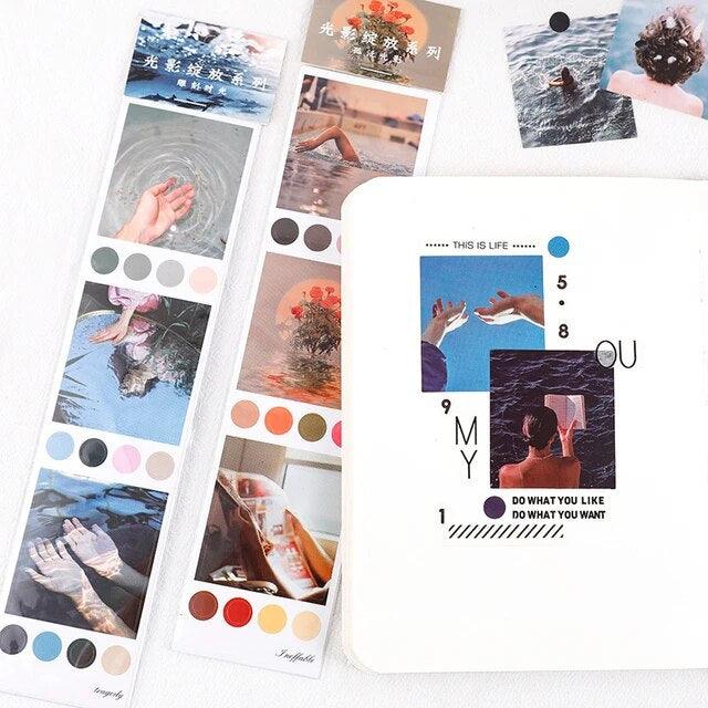 Light Bloom Series INS Stickers - Journal Carnival