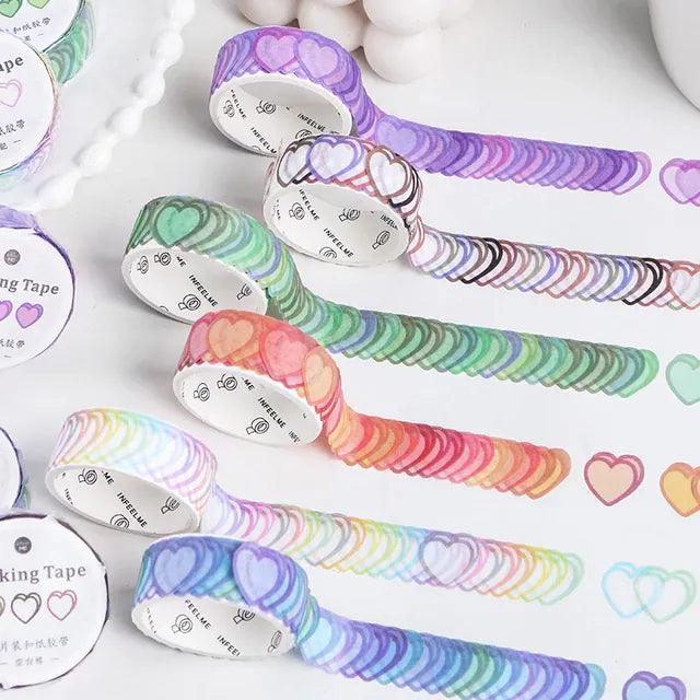 Heart Masking Tape - Journal Carnival