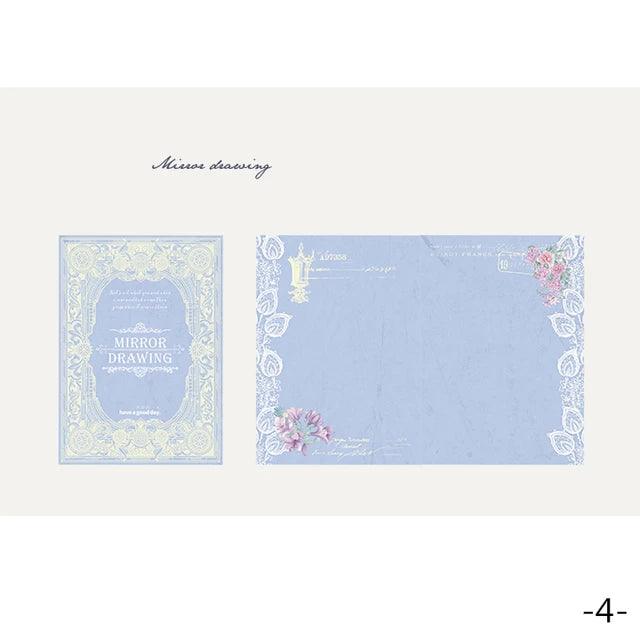 Mirror Frame Lace Note Book - Journal Carnival