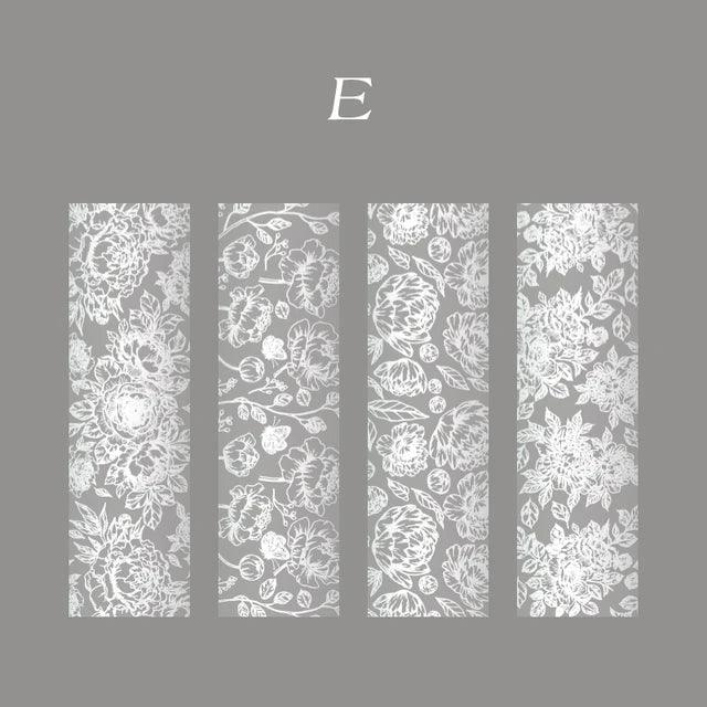 Hot Silver Foiled Memo Paper - Journal Carnival