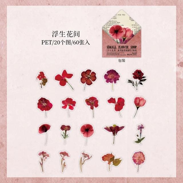 Small Flower Shop Series Pet Sticker - Journal Carnival