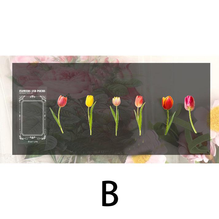 Flower Pet Stickers - Journal Carnival