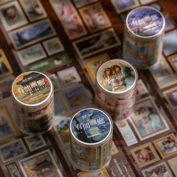 Creative Art Oil Painting Pet Tape - Journal Carnival