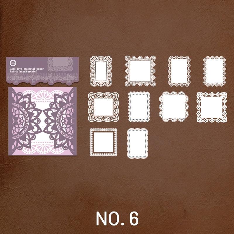 Lace Background Deco Paper - Journal Carnival